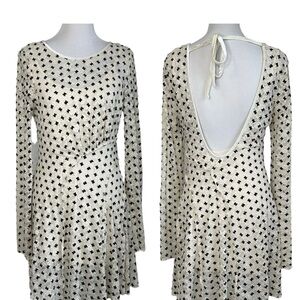 Free People Sheer Delight Mini Dress